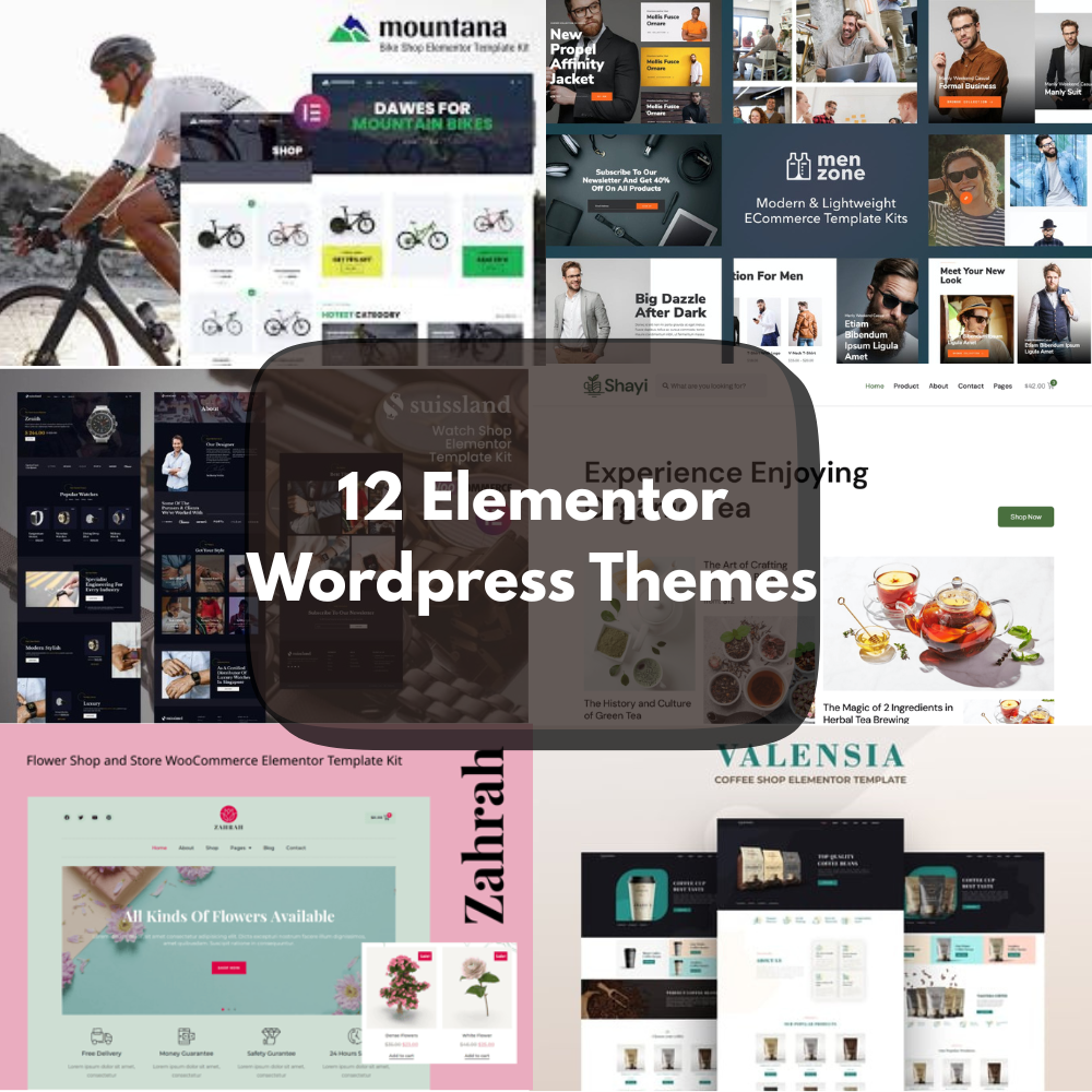 12 Premium Elementor eCommerce Website Themes (10 + 2 Bonuses) - Image 2