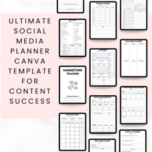 The Social Media Tracker & Planner
