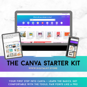 The canva starter kit